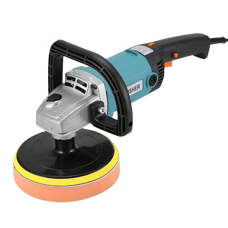 SP-CPRO004 1200w 180 мм электрическая ручная металлическая щетка для чистки автомобиля с подробным описанием переменной скоростью вращения, полировальная машинка для автомобилей с эксцентриковым,