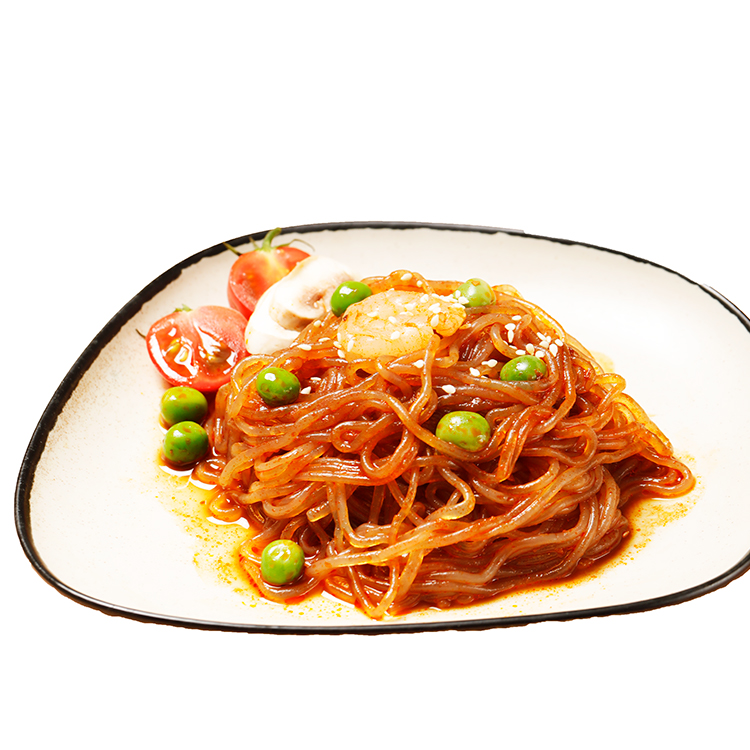 Китайская сушеная конжаковая лапша, конжаковая паста, лапша быстрого приготовления в индивидуальной упаковке
