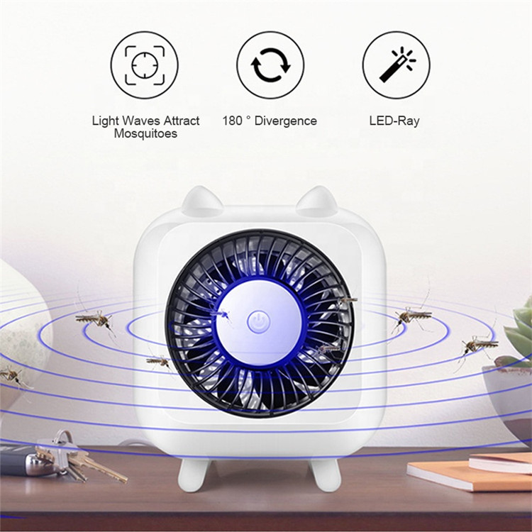 Hot Sale Photocatalyst Usb Mosquito Killer Led Household Mosquito Killer Suction Indoor Mosquito Repellent Lamp Wholesale