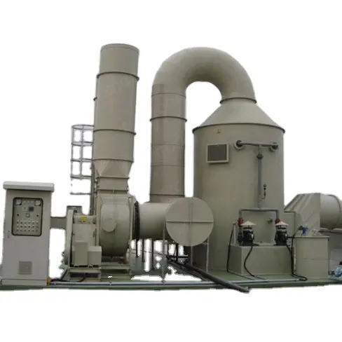 wet scrubber manufacturers industrial exhaust air purification system