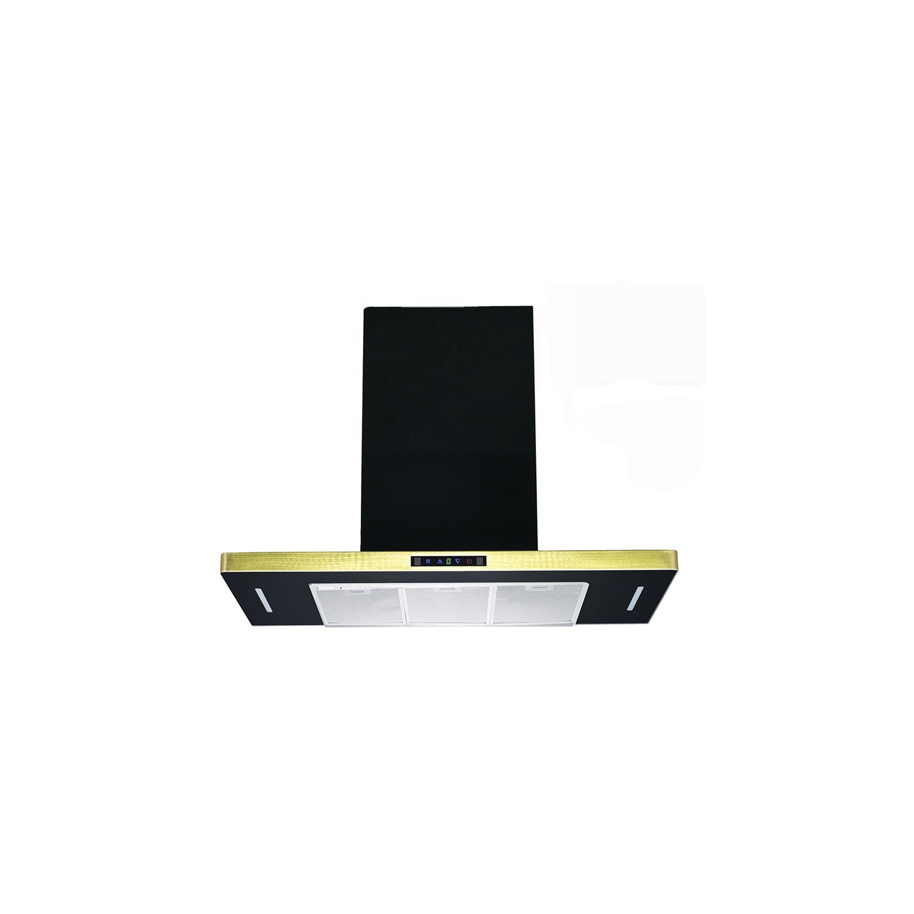 Fashion style Sensor switch T-shape Kitchen cooker Hood 90CM Wall mounted Stainless Range Hood