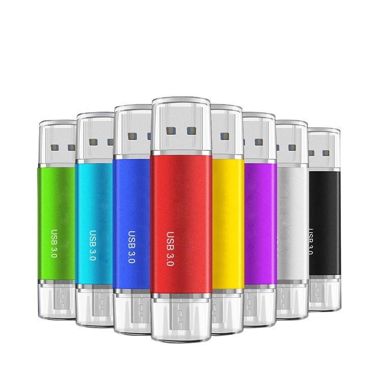 Флеш-накопитель USB 128 Type C OTG, 32, 64, ГБ