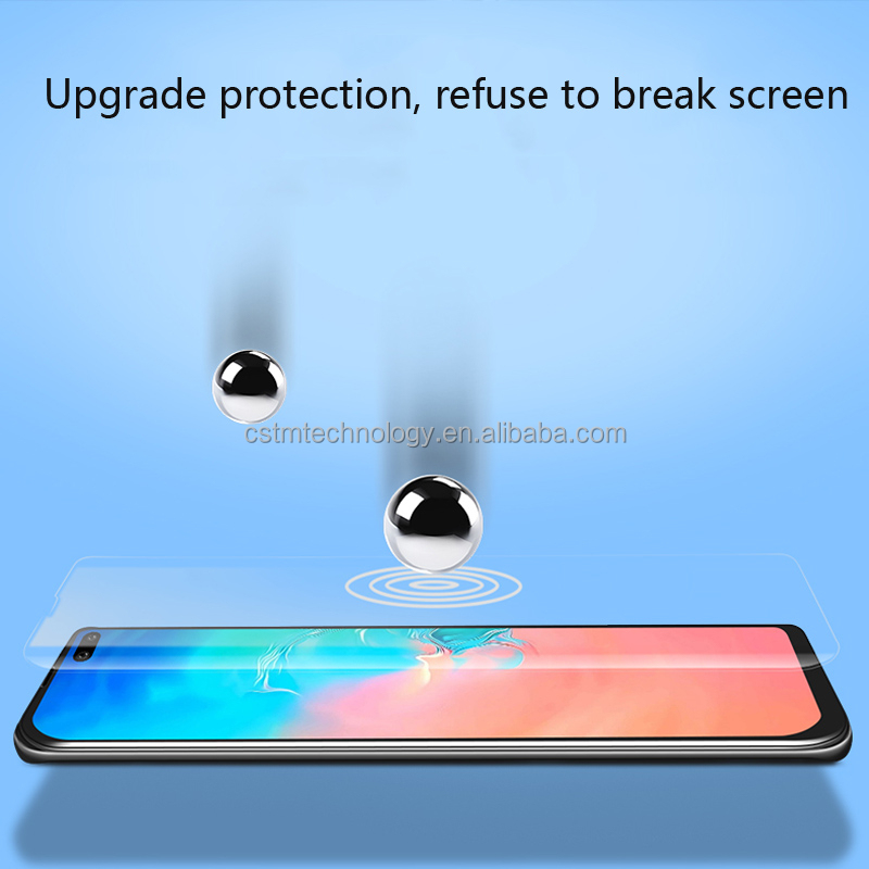 Ультрафиолетовая пленка из закаленного стекла для iPhone, Пыленепроницаемая Защитная пленка для экрана мобильного телефона, изогнутая защитная пленка без пузырьков для домашних животных из ТПУ pantalla celulares