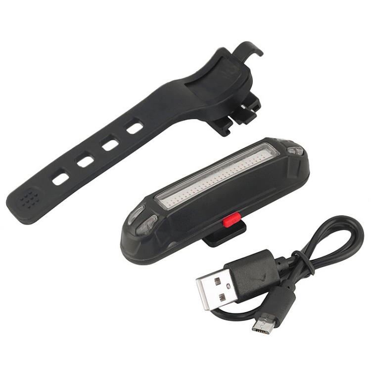 Ночное ездовое заднее колесо велосипеда предупреждающий свет USB зарядка аксессуары подсветка велосипеда 5 режимов