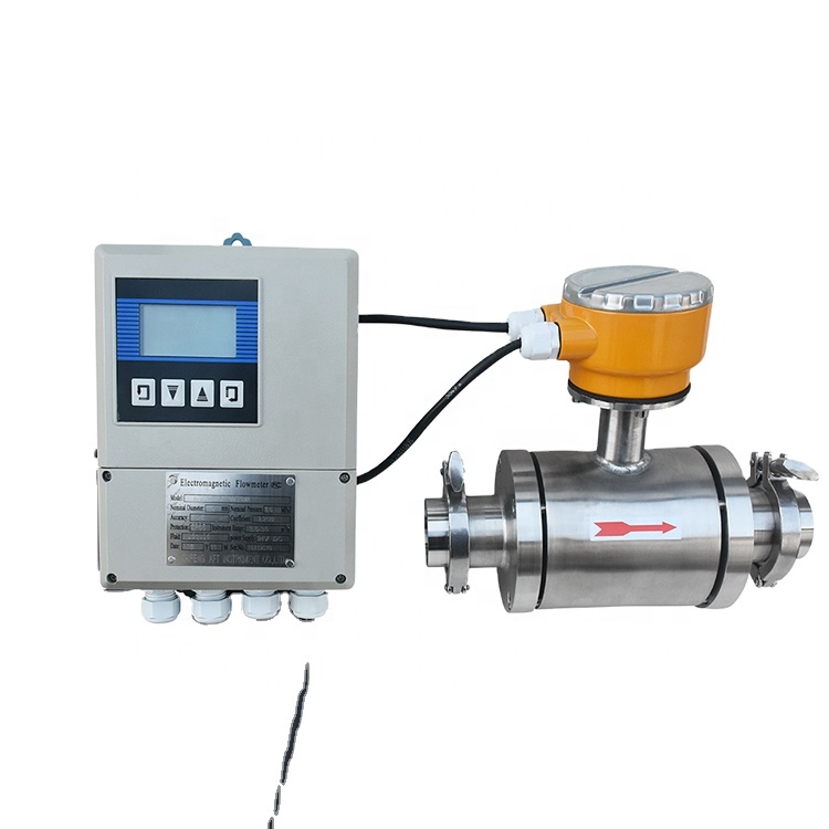 Clamp on connection 0.2% accuracy arduino water flow meter for Sewage treatment