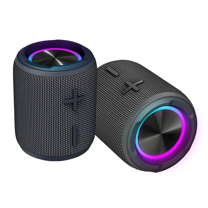Современный Дизайн 360, объемные Беспроводные bluetooth колонки, портативный динамик на колесиках с 2200 мАч