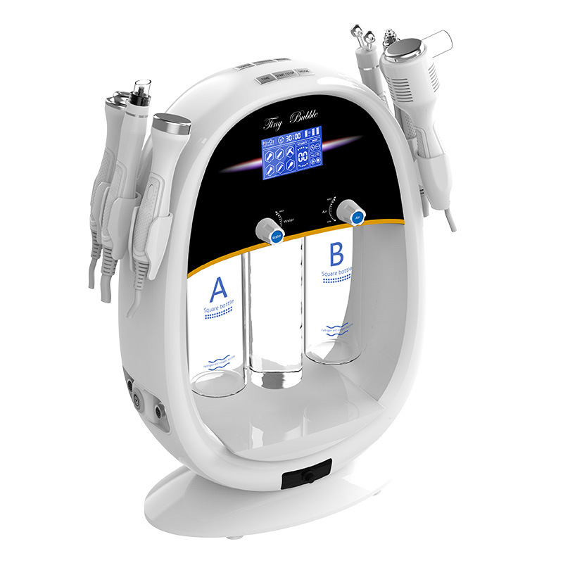 2021Hot Sales 6 in 1 Water Bubble portable hydro dermabrasion Skin Tightening machine diamond oxygen Jet Skin Beauty Machine