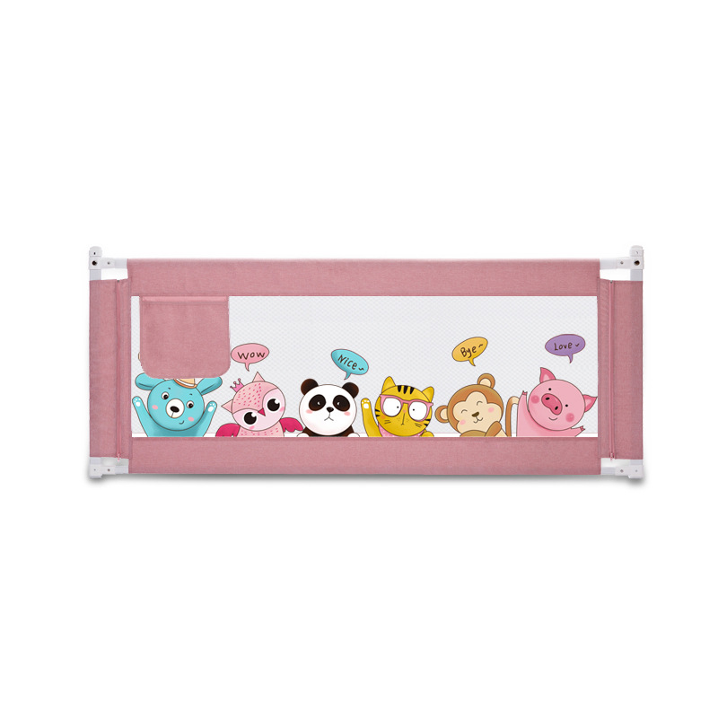 Indoor Folding Children Security Gate Baby Protection bedrail for baby girls kids