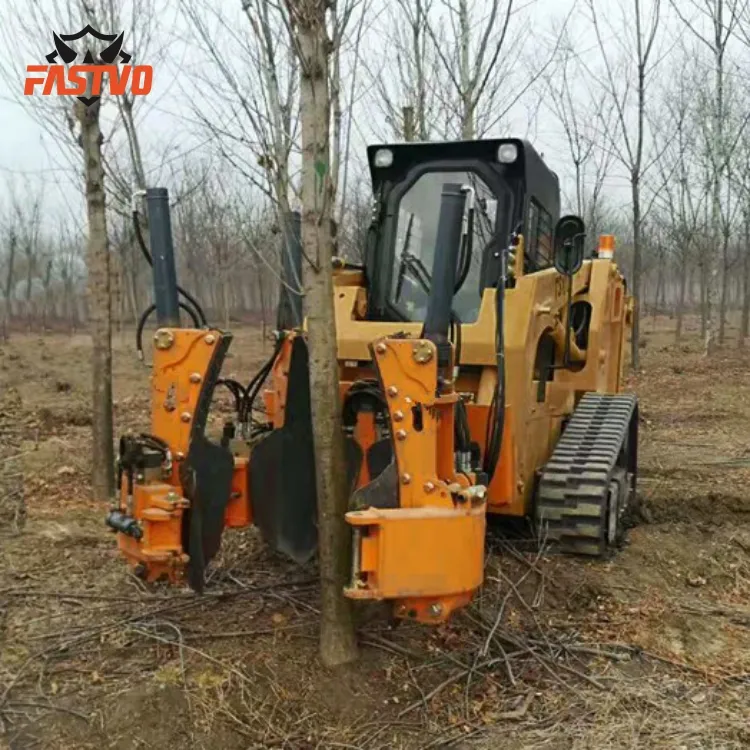 High Performance Skid Steer Equipment Attachment For Tree Spade