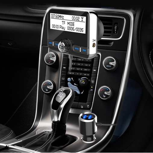 Plug-and-Play Auto DAB цифровой радиоприемник Bluetooth fm-передатчик