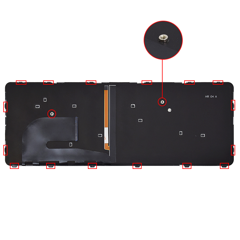 Hot Sale Silver Frame US Backlit Black Laptop Keyboard for HP EliteBook 745 G3 745 G4 840 G3 840 G4.ZBook 14u G4