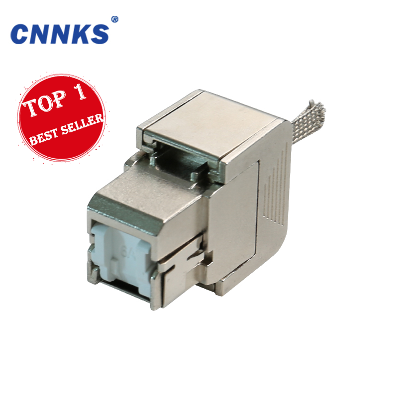 3 м Cat5e CAT6 CAT6A RJ45 безинструментальный экранированный STP цинковый сплав Keystone Jack