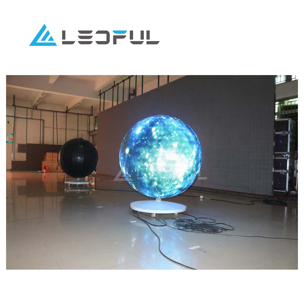 Креативный цилиндр кругового Куба изогнутый rgb комнатный P1.5/P1.8/P2 светодиодный экран