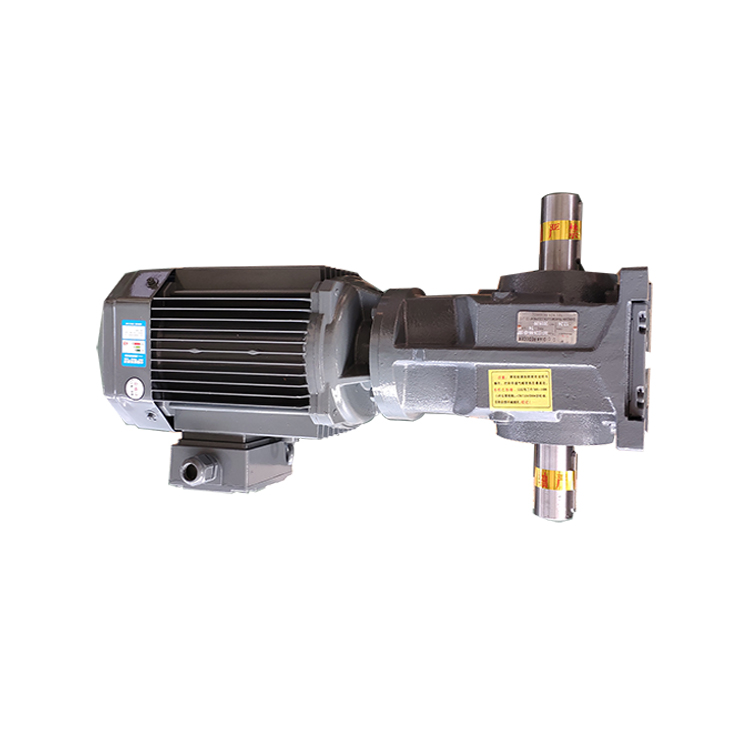 double shaft output bevel gear box gear motor K67-A+B-0.37KW/4P