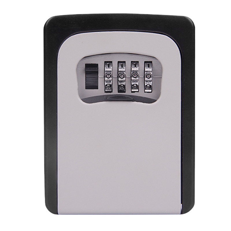 KB-901lock коробка из алюминиевого сплава, а шестеренка-из цинкового сплава 4 цифры металлический комбинированный ящик для ключей