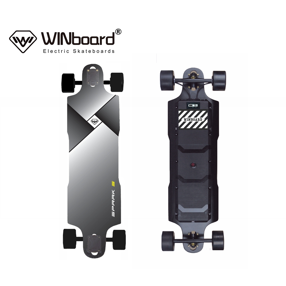 Электрический скейтборд WINboard Spark S 10S4P с батареей 88000 мАч и скоростью 40 км/ч