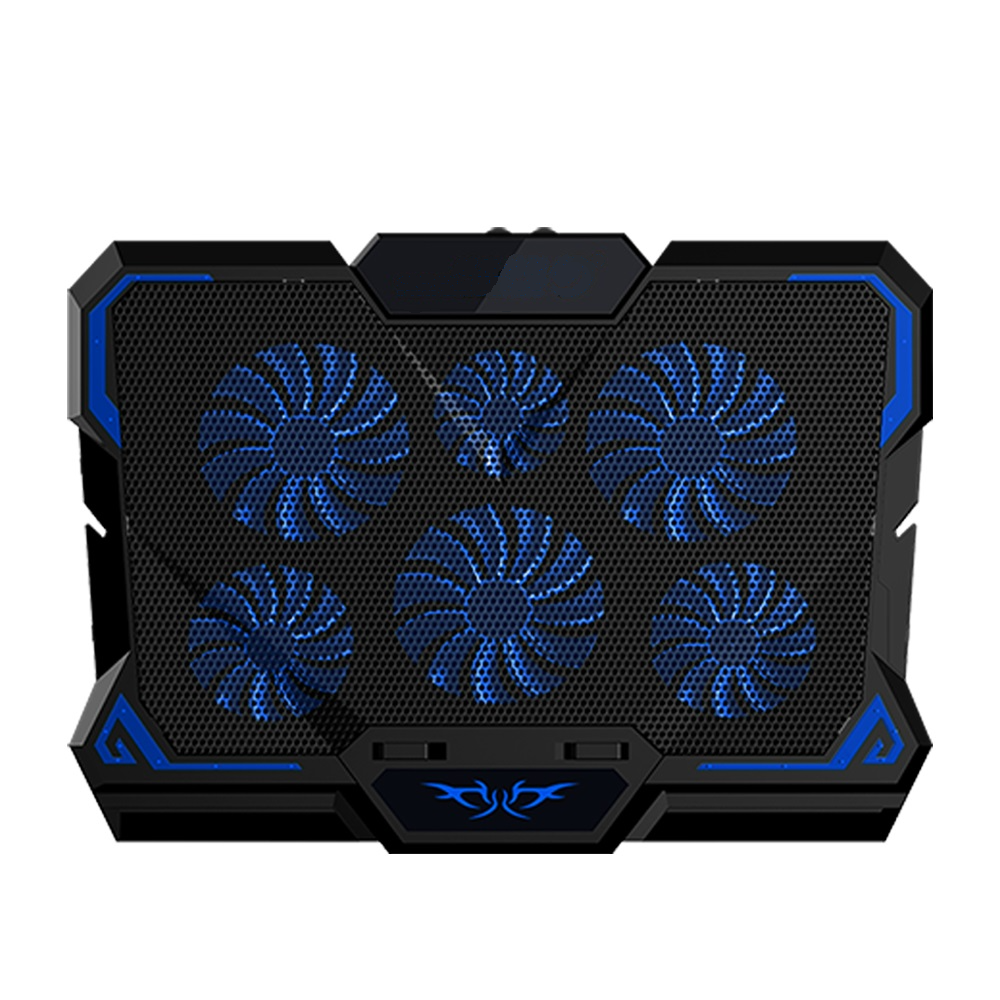 Кулер для ноутбука Coolcold, охлаждающий вентилятор RGB для ноутбука, охлаждающая подставка для ноутбука 17 дюймов