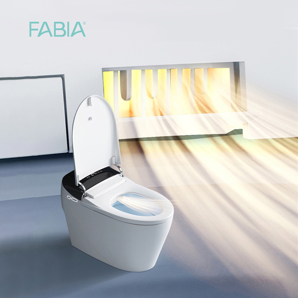 Floor Mounted P Trap S Trap Touchless Auto Flush Toilet Bidet Wc Automatic Toilet
