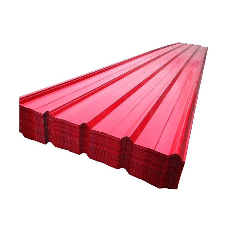 Цветной оцинкованный гофрированный кровельный лист CAMELSTEEL