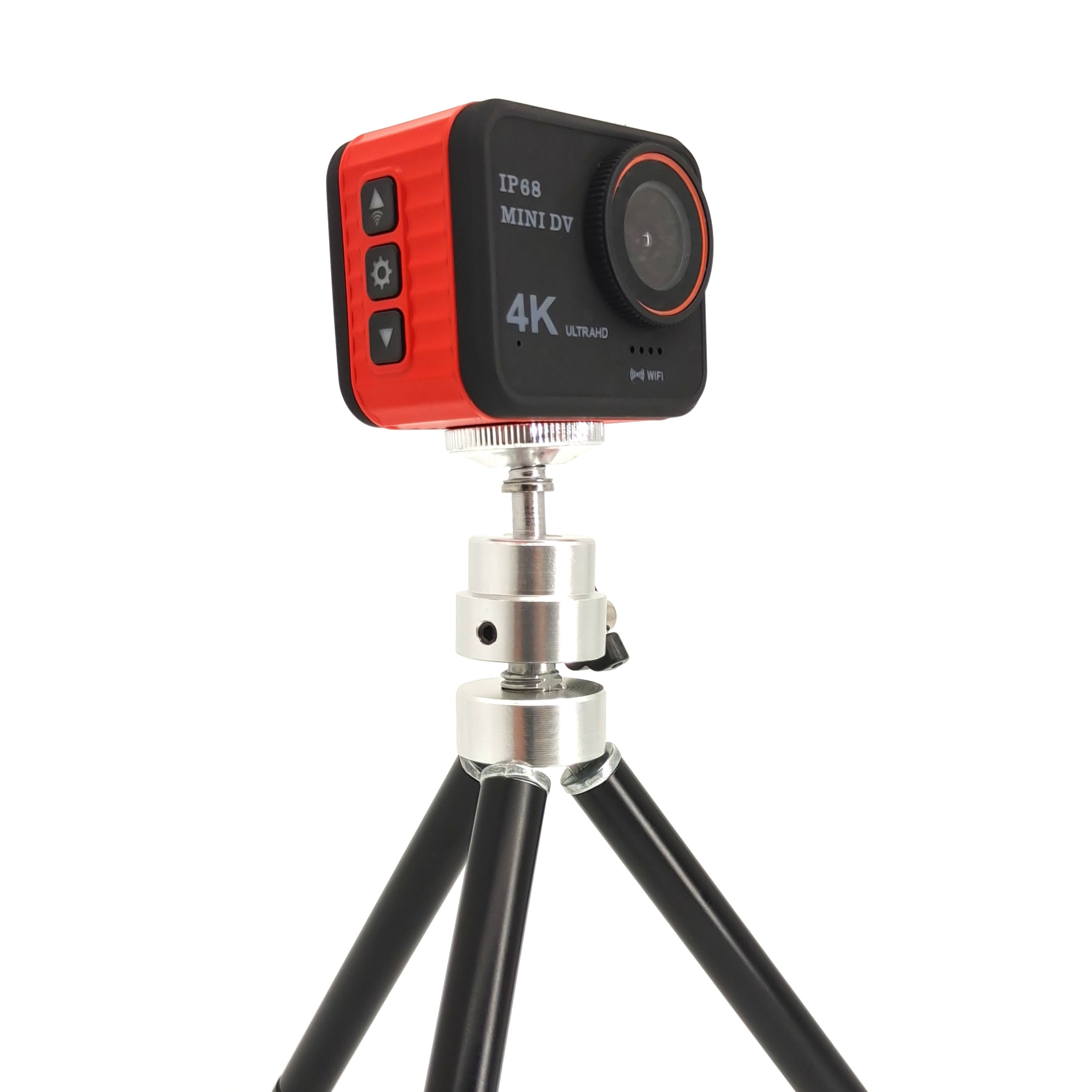 Factory Price  Easy To Carry  Wifi Mini Action Camera HD 4K 60Fps IP68 Waterproof Small Action Camera