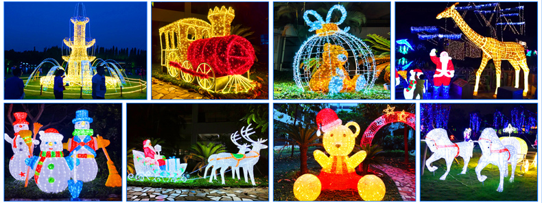 H2.5M custom animal sculpture big large bear  3d acrylic motif light