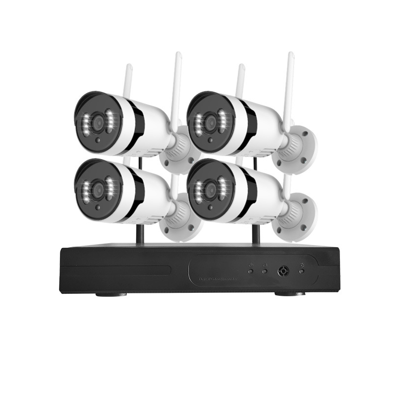 3MP 1296P 4CH Nvr комплект Wi-Fi камеры Cctv набор системы беспроводной домашней системы видеонаблюдения система видеонаблюдения