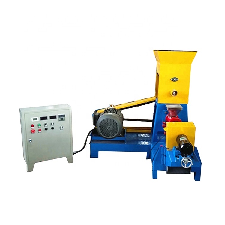 Corn Soybean Pet Food Fish Feed Extruder Animal Poultry Livestock Feed Pellet Making Mill Machine