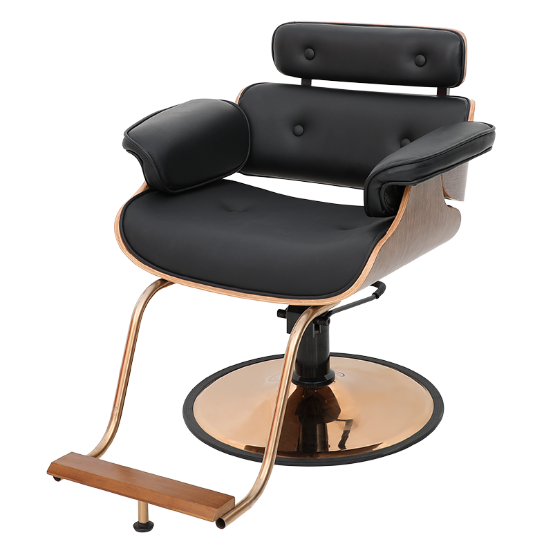 Luxury Portable Salon Equipment Furniture Hairdressing Barber Chair Adjustable Height Styling Chair Salon Antique Barber Chair