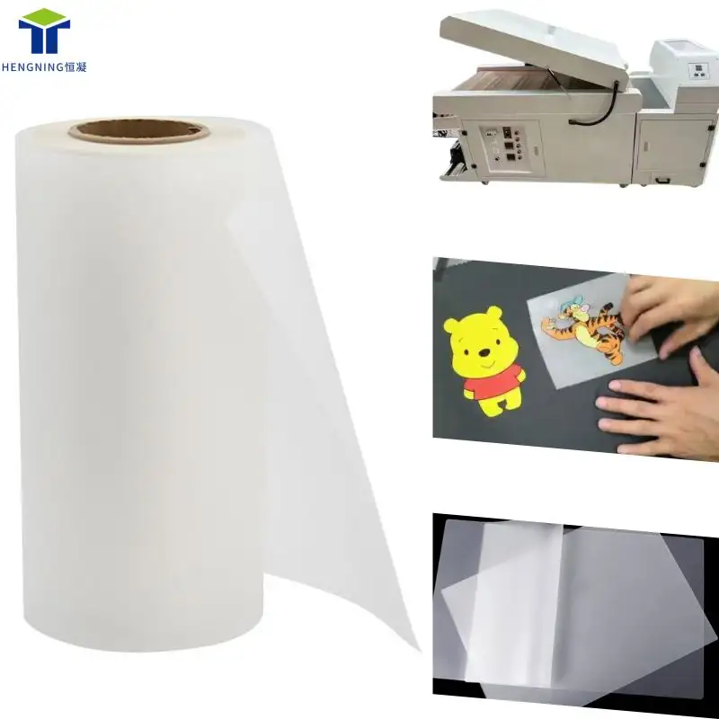 Best Quality Heat Transfer PET Film DTF PET Film For Rolls Single-side And Double-side Can Be Cold And Hot Peel