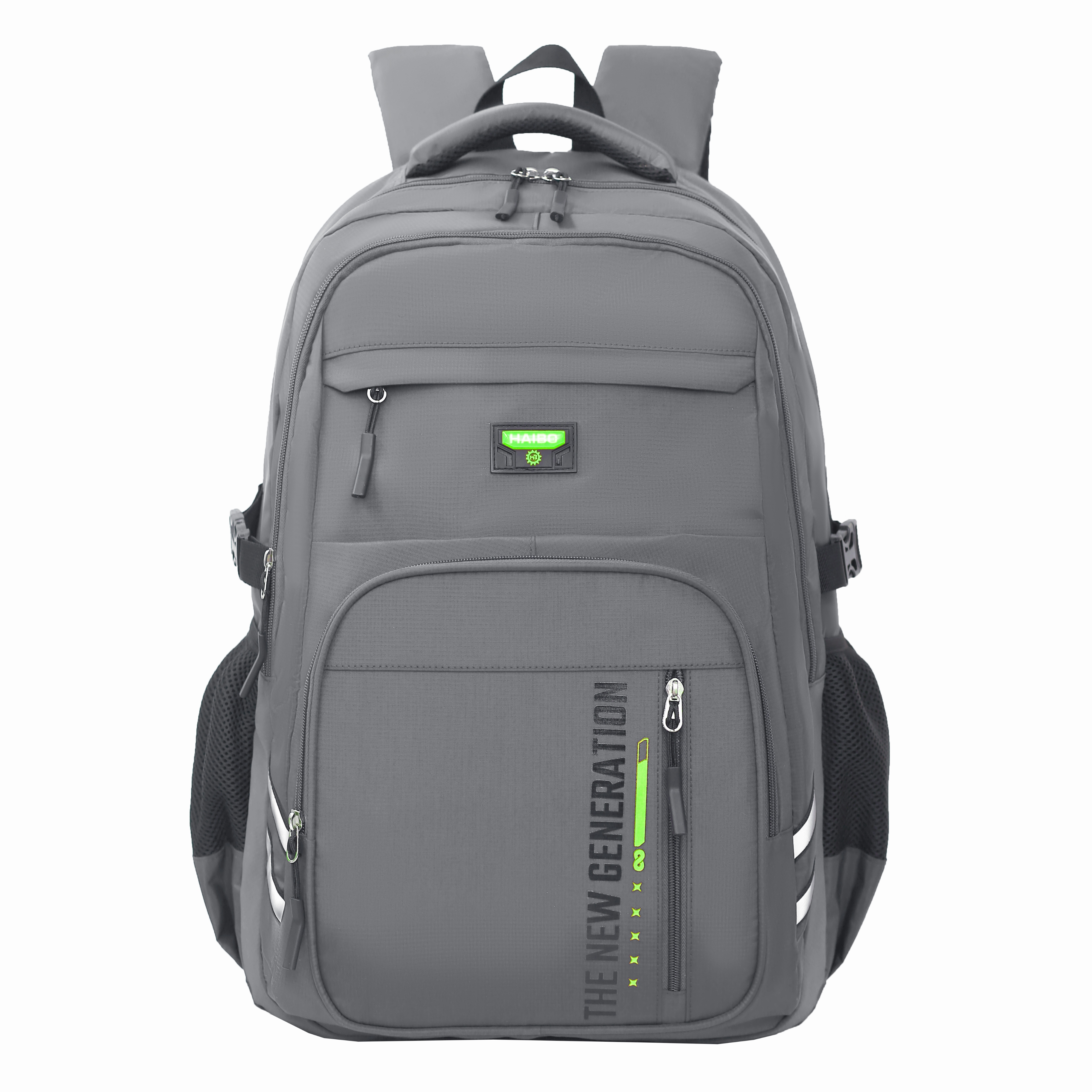 HAIBOWY Oversized Travel Backpack Large Oxford Material with Anti-Theft Feature Strap Carrying System for Men and Laptop Use