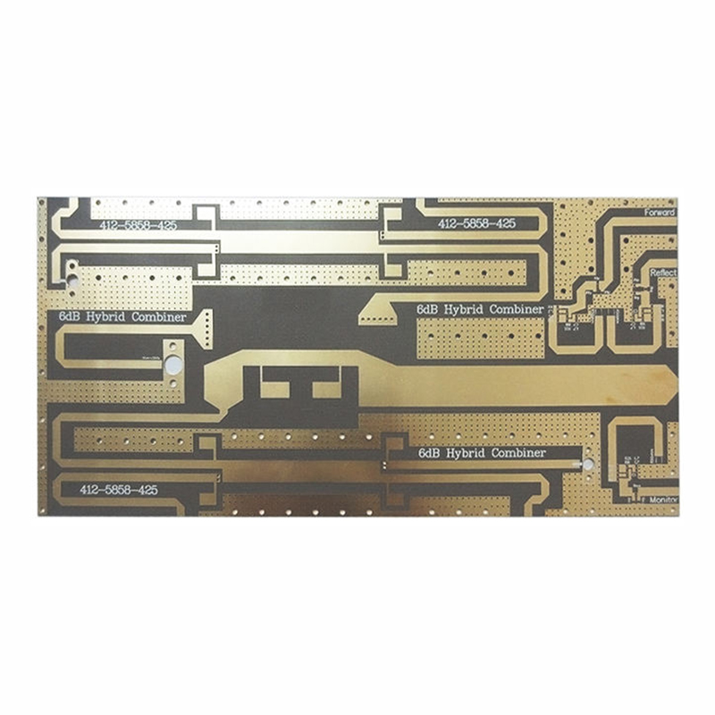Однослойный PCB програмная панель 0,51 мм толщина Taconic Rf-35 PCB 1 слоя PCB