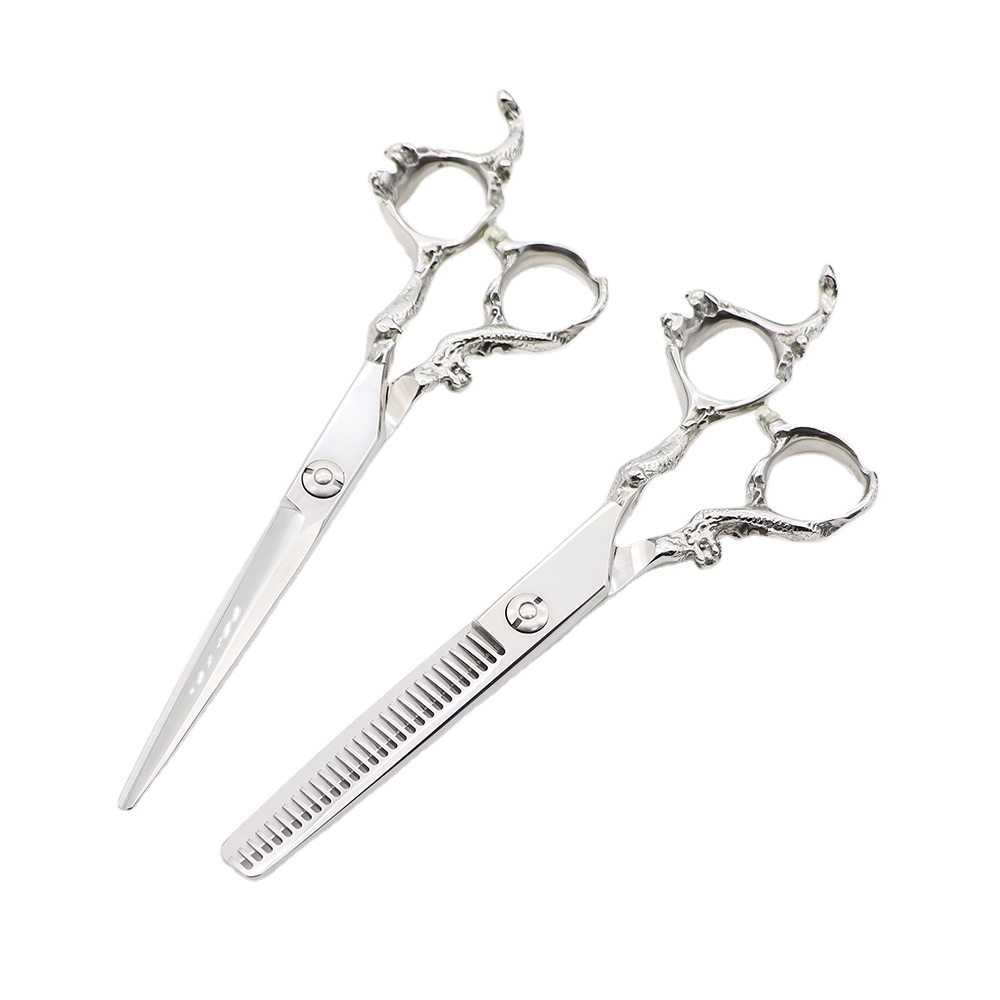 A35 whole sale professional barber thinning scissors hair trimming Scissors set