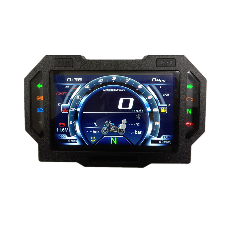 Runleader LCD Digital Gasoline Engine Tach Hour Meter Tachometer For Motorcycle Lawn Mower Snowmobile Engine