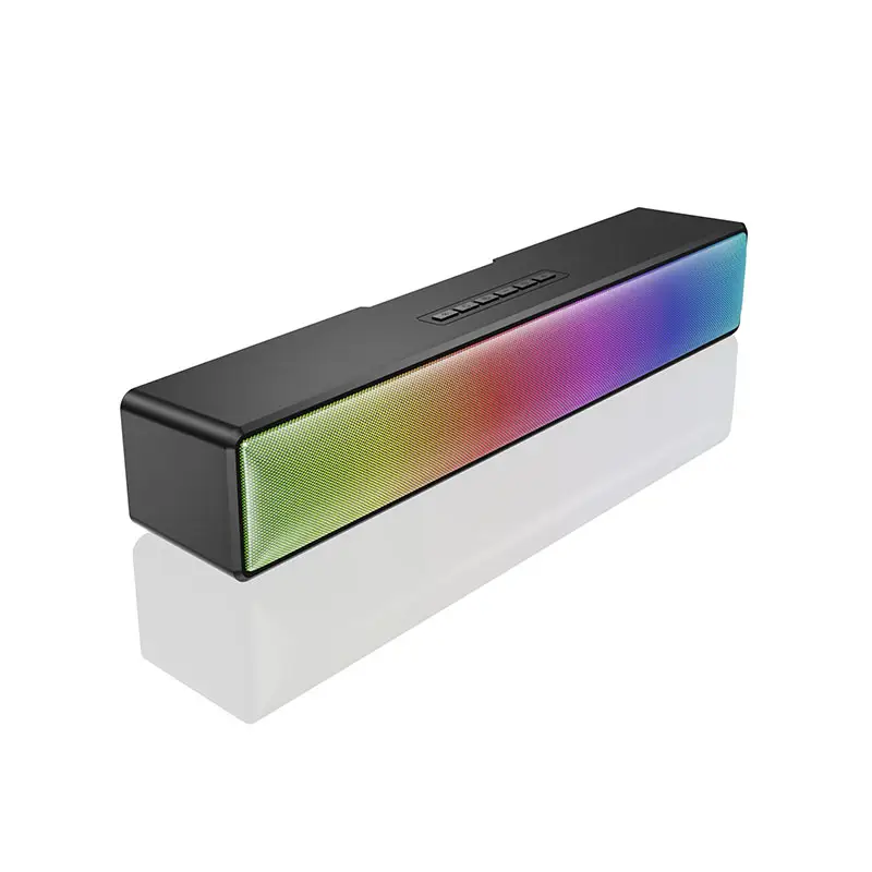 10W LED RGB Party Soundbar Speaker Hot Sale Wireless Portable Speaker