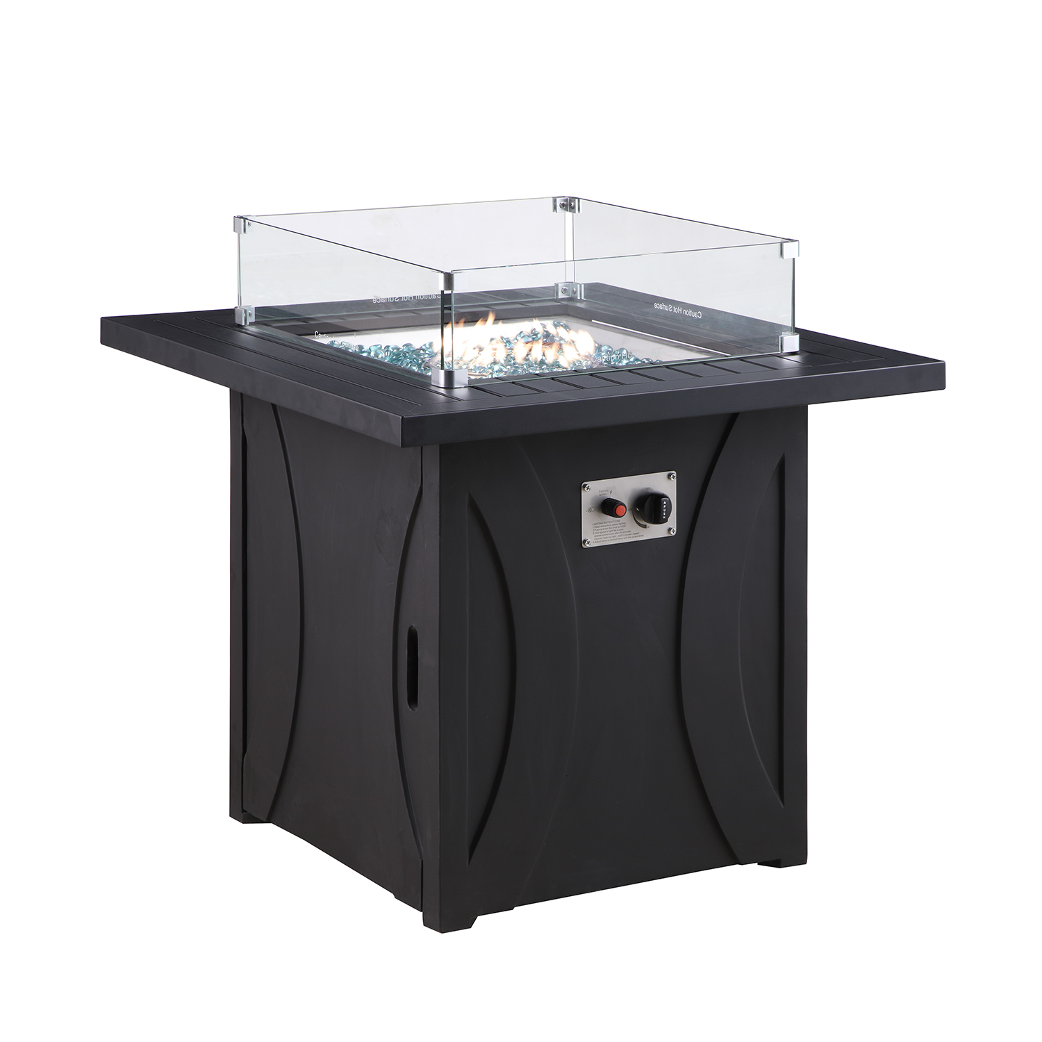 portable folding camping outdoor garden stainless steel fire pit burner