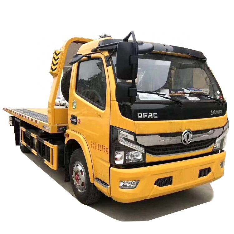 Dongfeng эвакуатор грузовик 4x2 буксировочный автомобиль откатной эвакуатор кровать для продажи дизельный двигатель