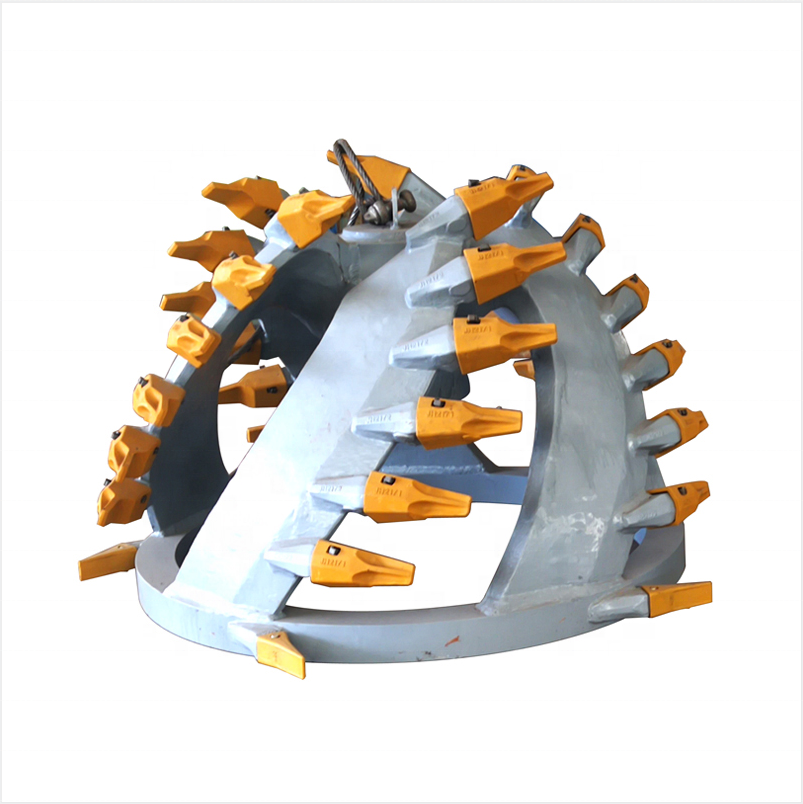 River Sand Suction Dredger Cutter Head With Hydraulic Motor