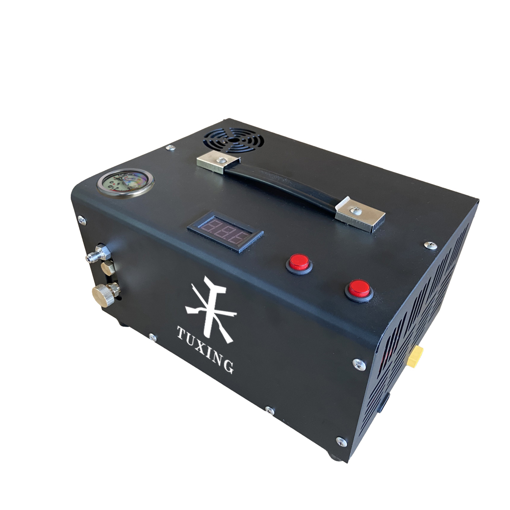 TUXING 12v pcp воздушный компрессор 4500 psi для пневматического ружья