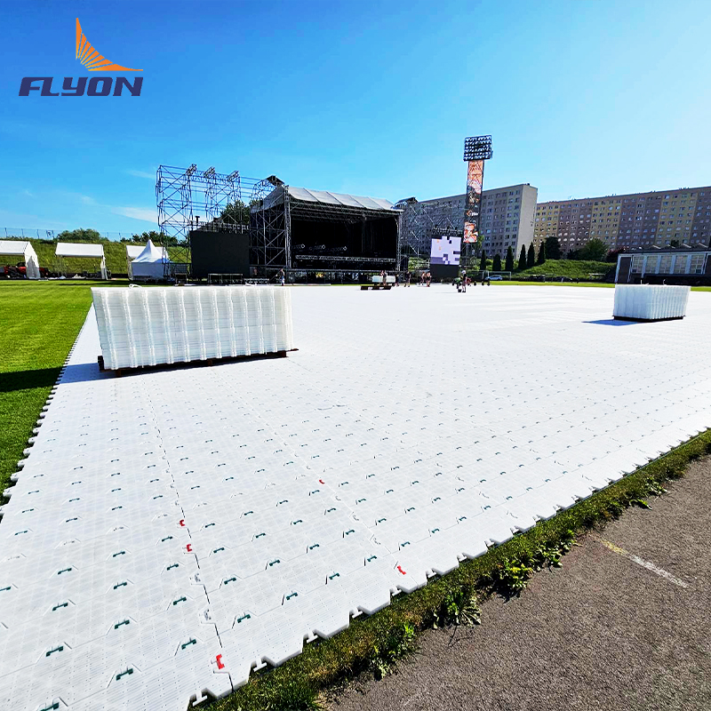 Grass Protection Flooring Tent Flooring Plastic Event Floor For Activity, Wedding, Performance, Renting