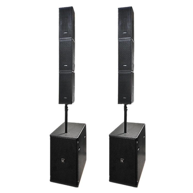 Профессиональный аудио видео Mini active line array Колонка LV502 для свадьбы и вечеринки LV122SA