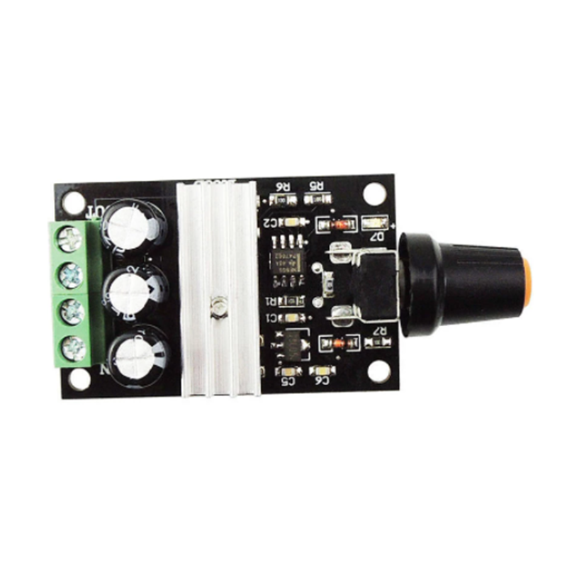 Okystar PWM 6V 24V 28V 3A 12V DC контроллер скорости двигателя
