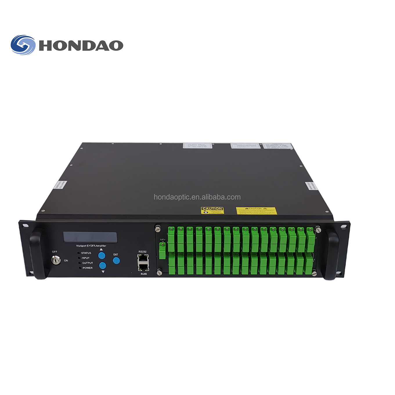 Hondao 32 порта встроенный WDM CATV оптический усилитель EDFA 1490/1310