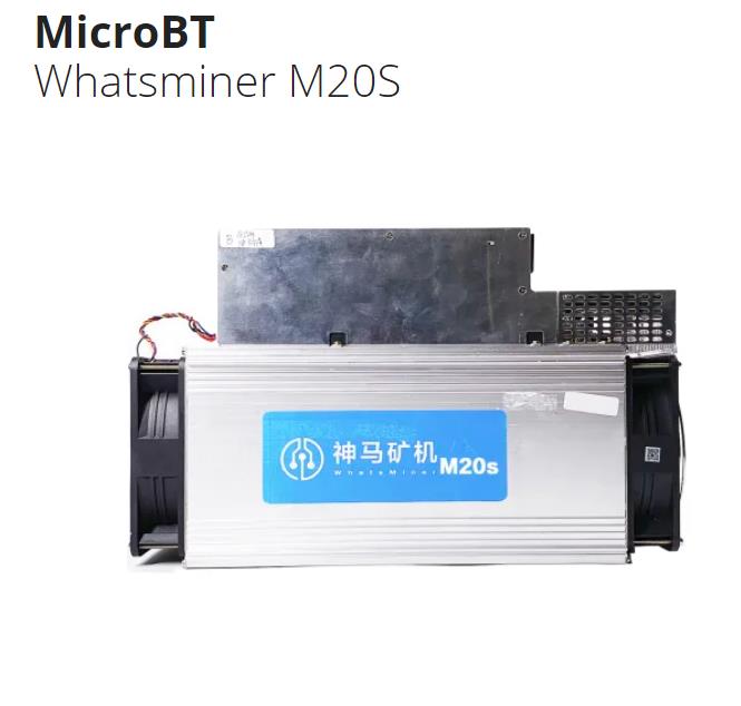 Whatsminer M20S Whatsminer M20S MicroBT добыча SHA-256 с 70Th/s