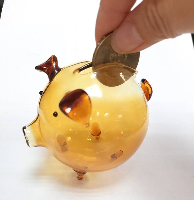 coin bank piggy