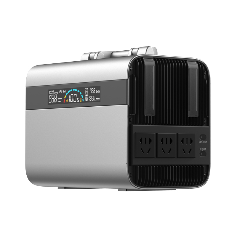 SKE производитель хранения энергии 100W 896Wh Кабель с разъемом USB типа C AC DC Выход портативная электростанция 1000w Lifepo4 110v 220V