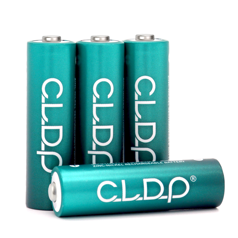 Replaces disposable batteries new technology environmentally friendly rechargeable zinc-nickel AA batteries