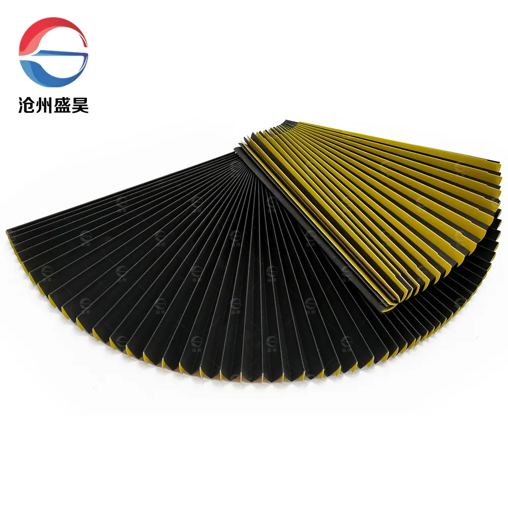 High temperature resistant NOMEX cloth lathe bellow covers flexible bellows shield