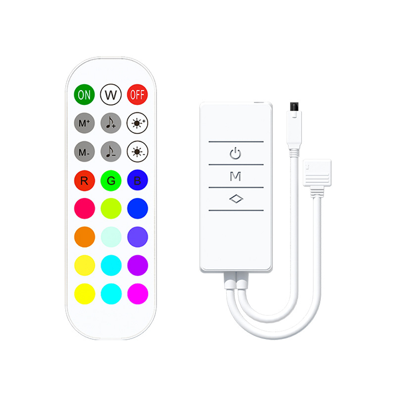 Новый светодиодный WIFI контроллер MINI Tuya RGB контроллер умный светодиодный контроллер