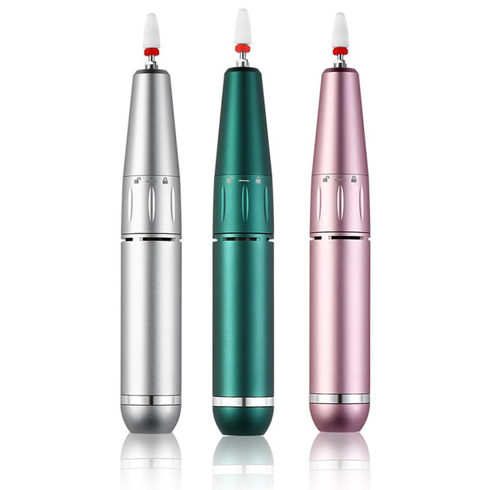 35000RPM Portable USB Manicure Pen Sander Polisher Efile Nail Drills For Acrylic Nails