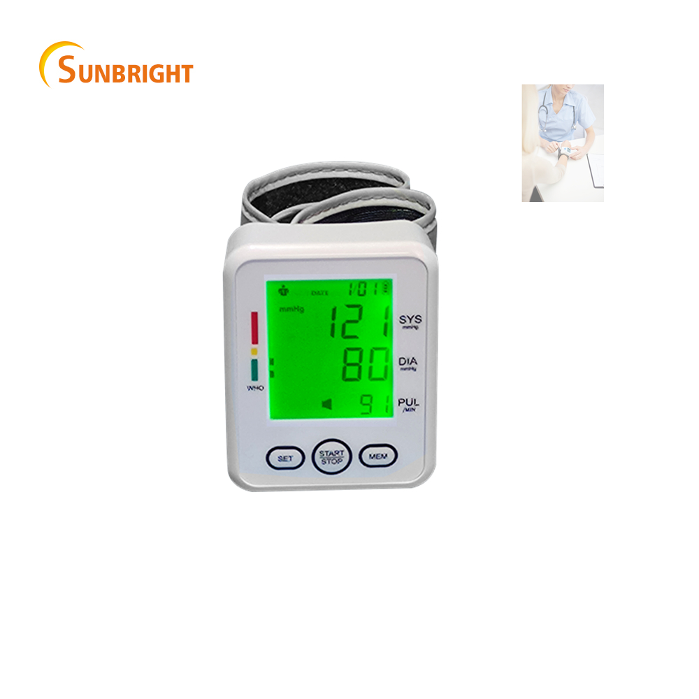 Wrist type portable blood pressure measurement electric sphygmomanometer